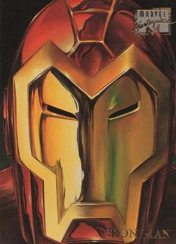 1996 Fleer/SkyBox Marvel Masterpieces #24 Iron Man Front