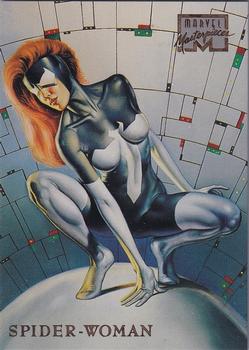1996 Fleer/SkyBox Marvel Masterpieces #46 Spider-Woman Front