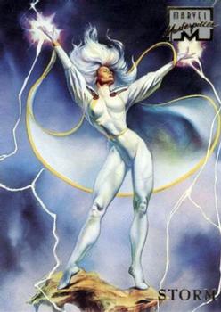 1996 Fleer/SkyBox Marvel Masterpieces #47 Storm Front