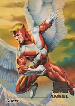 1996 Fleer/SkyBox Marvel Masterpieces #62 Angel Front