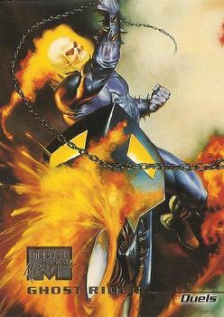 1996 Fleer/SkyBox Marvel Masterpieces #76 Ghost Rider Front