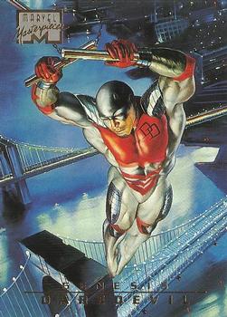 1996 Fleer/SkyBox Marvel Masterpieces #95 Daredevil Front