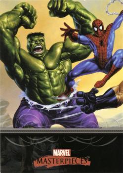 2007 SkyBox Marvel Masterpieces #1 Marvel Masterpieces Front