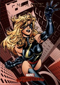 2007 SkyBox Marvel Masterpieces #59 Ms. Marvel Front