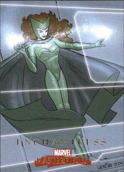2008 Upper Deck Marvel Masterpieces Set 2 #25 Enchantress Front