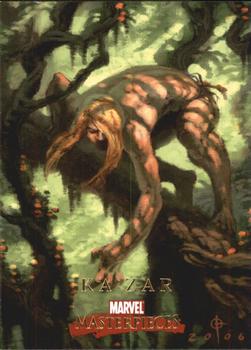 2008 Upper Deck Marvel Masterpieces Set 2 #43 Ka-Zar Front