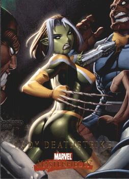 2008 Upper Deck Marvel Masterpieces Set 2 #46 Lady Deathstrike (Rogue) Front