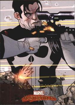 2008 Upper Deck Marvel Masterpieces Set 2 #56 Nick Fury (Punisher) Front