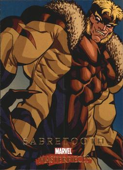2008 Upper Deck Marvel Masterpieces Set 2 #70 Sabretooth Front