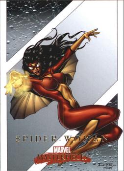 2008 Upper Deck Marvel Masterpieces Set 2 #81 Spider-Woman Front