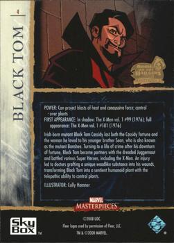 2008 Upper Deck Marvel Masterpieces 3 #4 Black Tom Back