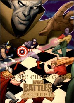 2008 Upper Deck Marvel Masterpieces 3 #52 Cosmic Chess Game Front