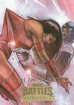2008 Upper Deck Marvel Masterpieces 3 #53 Death of Elektra Front