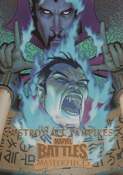 2008 Upper Deck Marvel Masterpieces 3 #55 Destroy All Vampires! Front