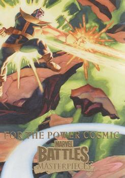 2008 Upper Deck Marvel Masterpieces 3 #57 For the Power Cosmic Front