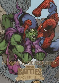 2008 Upper Deck Marvel Masterpieces 3 #66 Spider-Man vs. The Green Goblin Front