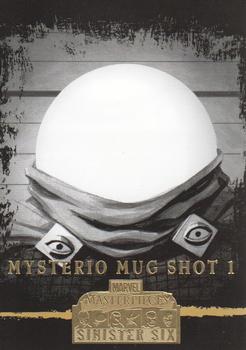 2008 Upper Deck Marvel Masterpieces 3 #83 Mysterio Mug Shot 1 Front
