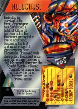 1995 Metal Marvel #5 Holocaust Back