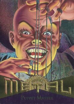 1995 Metal Marvel #38 Puppet Master Front