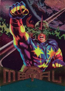 1995 Metal Marvel #67 Nova Front