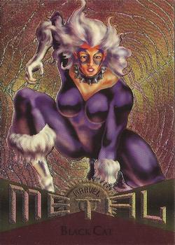 1995 Metal Marvel #70 Black Cat Front