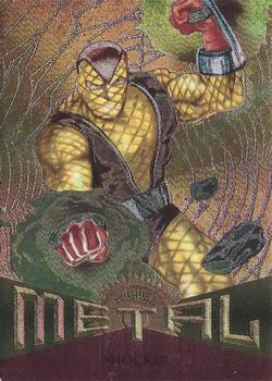1995 Metal Marvel #77 Shocker Front