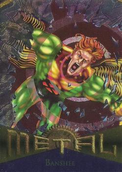 1995 Metal Marvel #84 Banshee Front