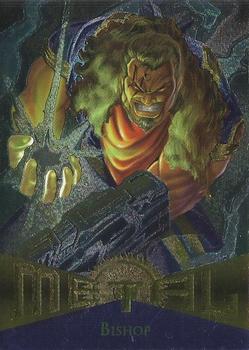 1995 Metal Marvel #86 Bishop Front