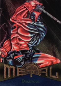 1995 Metal Marvel #92 Deadpool Front