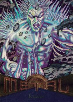 1995 Metal Marvel #96 Iceman Front