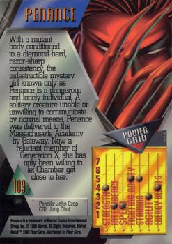 1995 Metal Marvel #109 Penance Back