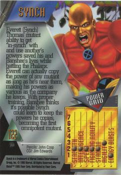 1995 Metal Marvel #122 Synch Back