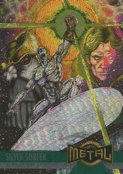 1995 Metal Marvel #133 Silver Surfer Front