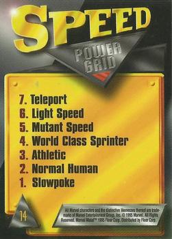 1995 Metal Marvel - Silver Flasher #14 Thunderstrike Back