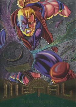 1995 Metal Marvel - Silver Flasher #14 Thunderstrike Front