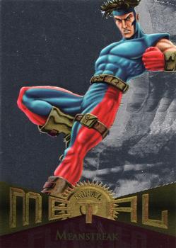 1995 Metal Marvel - Silver Flasher #49 Meanstreak Front