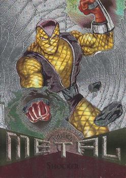 1995 Metal Marvel - Silver Flasher #77 Shocker Front