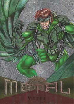 1995 Metal Marvel - Silver Flasher #81 Vulture Front