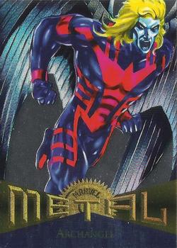 1995 Metal Marvel - Silver Flasher #83 Archangel Front