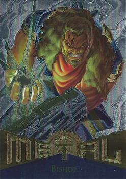 1995 Metal Marvel - Silver Flasher #86 Bishop Front