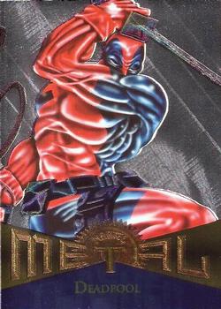 1995 Metal Marvel - Silver Flasher #92 Deadpool Front