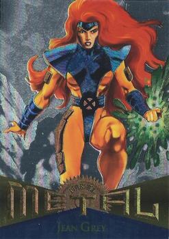 1995 Metal Marvel - Silver Flasher #97 Jean Grey Front