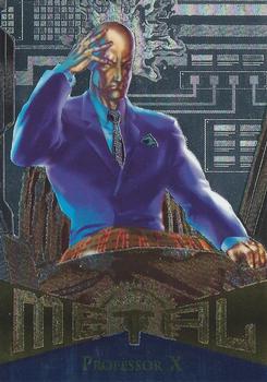 1995 Metal Marvel - Silver Flasher #111 Professor X Front