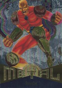 1995 Metal Marvel - Silver Flasher #122 Synch Front
