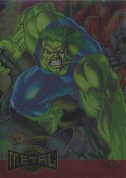 1995 Metal Marvel - Metal Blasters #5 Hulk Front