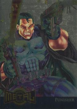 1995 Metal Marvel - Gold Blasters  #9 Punisher Front