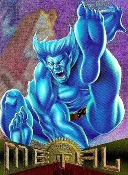 1995 Metal Marvel - Promos #NNO Beast Front