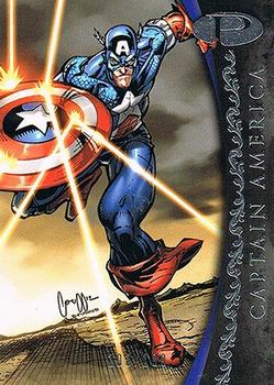 2012 Upper Deck Marvel Premier #7 Captain America Front
