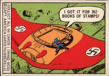 1966 Donruss Marvel Super Heroes #11 I got it for 362 books of stamps! Front