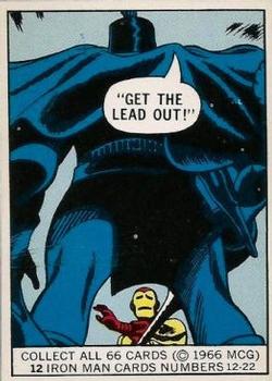 1966 Donruss Marvel Super Heroes #12 